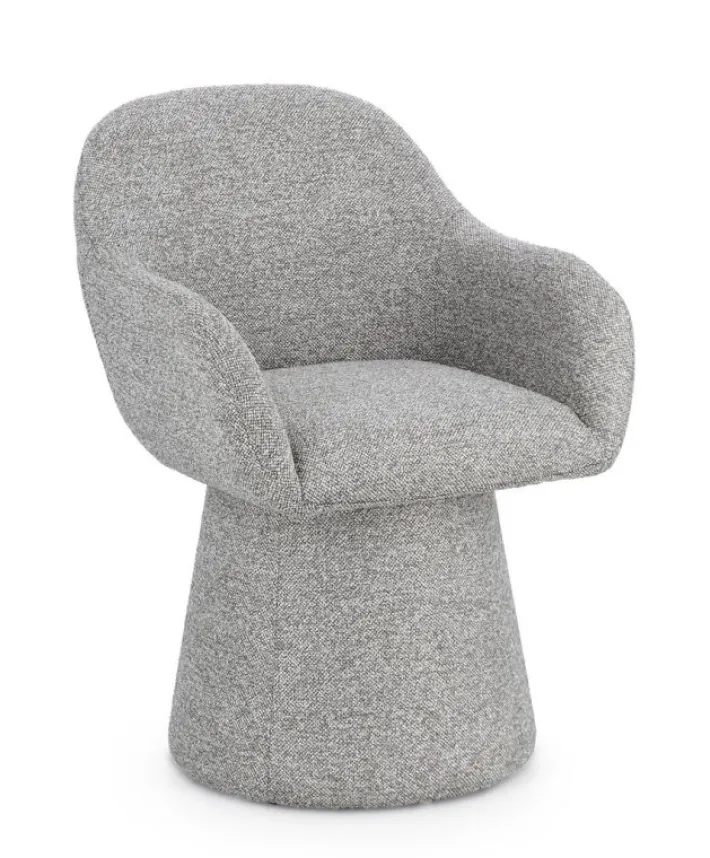 Bizzotto Poltrone E Chaise Longue>POLTRONA GIREVOLE ANTARA GRIGIO