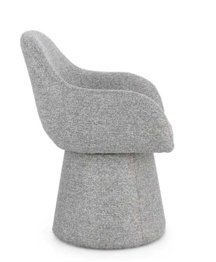 Bizzotto Poltrone E Chaise Longue>POLTRONA GIREVOLE ANTARA GRIGIO