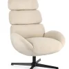Bizzotto Poltrone E Chaise Longue>POLTRONA GIREVOLE VIOLANTE PERLA