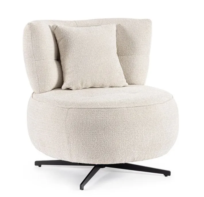 Bizzotto Poltrone E Chaise Longue>POLTRONA GONNIE ECRU' PUNTINATO