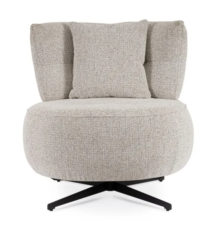 Bizzotto Poltrone E Chaise Longue>POLTRONA GONNIE GRIGIO PUNTINATO