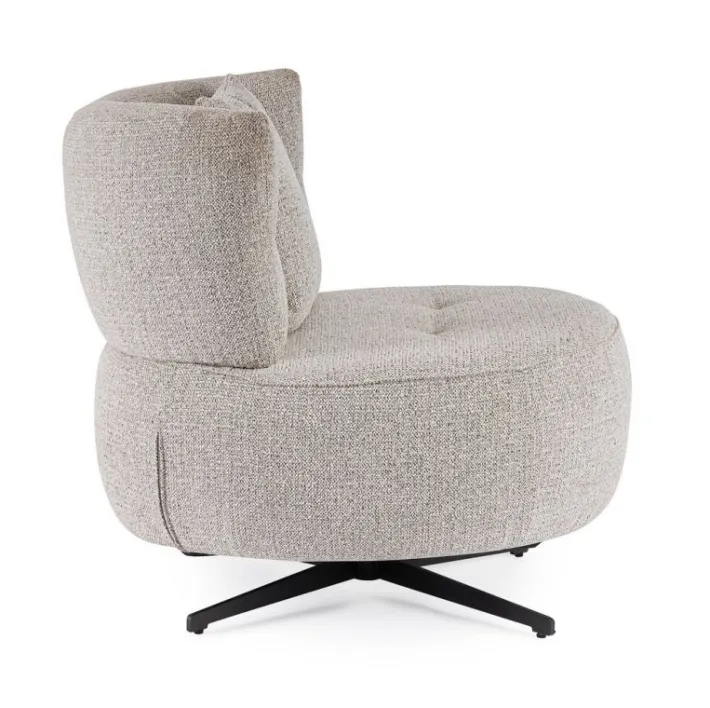 Bizzotto Poltrone E Chaise Longue>POLTRONA GONNIE GRIGIO PUNTINATO