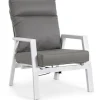 Bizzotto Poltrone>POLTRONA IN ALLUMINIO BIANCO JX11 - KLEDI