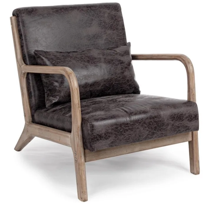 Bizzotto Poltrone E Chaise Longue>POLTRONA IN ECOPELLE - ANCILLA