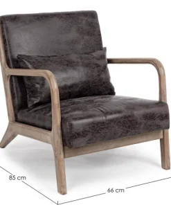 Bizzotto Poltrone E Chaise Longue>POLTRONA IN ECOPELLE - ANCILLA