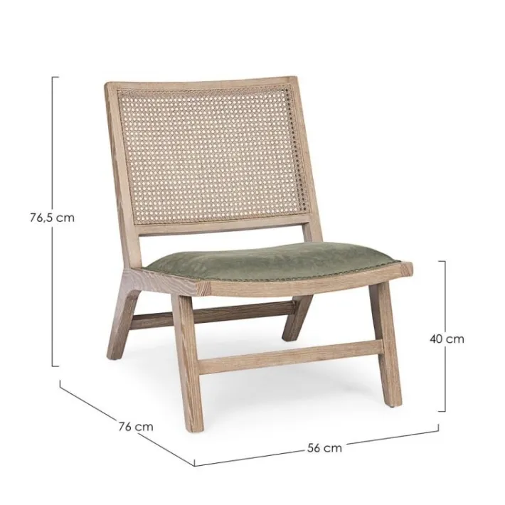 Bizzotto Poltrone E Chaise Longue>POLTRONA IN LEGNO - CORTILIA