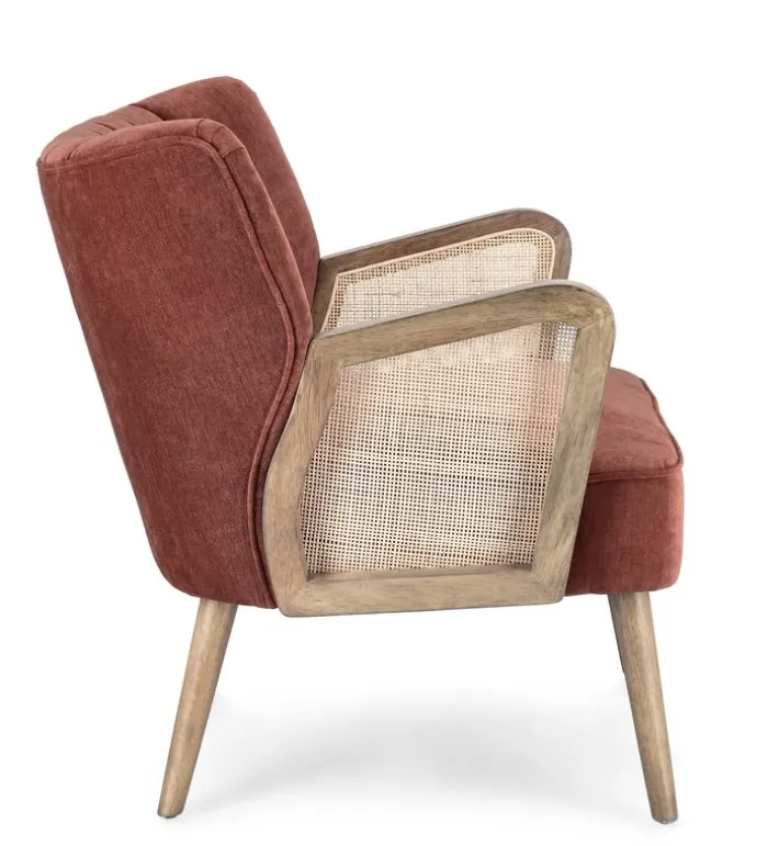 Bizzotto Poltrone E Chaise Longue>POLTRONA IN LEGNO MATTONE - VIRNA