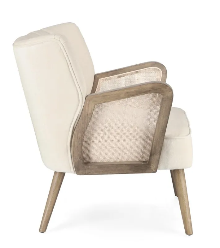 Bizzotto Poltrone E Chaise Longue>POLTRONA IN LEGNO NATURAL - VIRNA