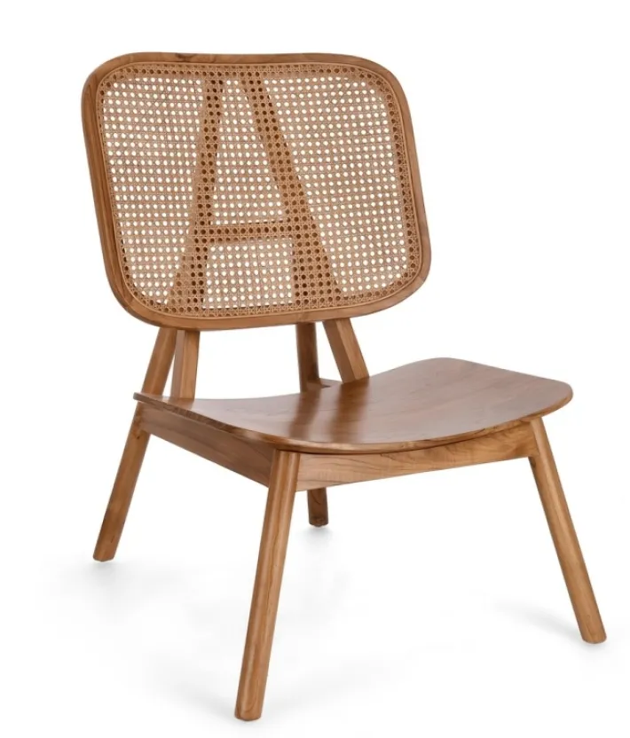Bizzotto Poltrone E Chaise Longue>POLTRONA IN LEGNO NATURALE - YVES