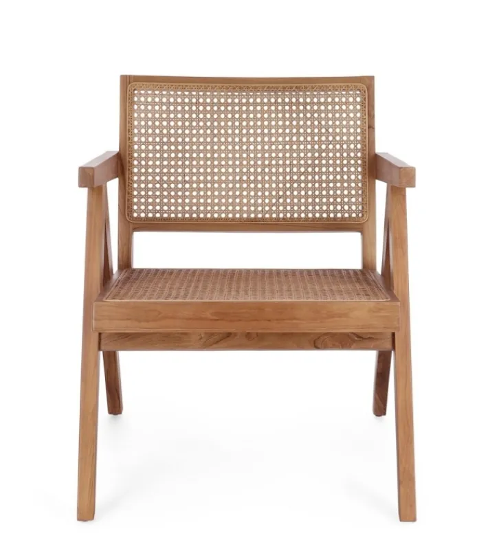 Bizzotto Poltrone E Chaise Longue>POLTRONA IN LEGNO NATURALE - GALIA