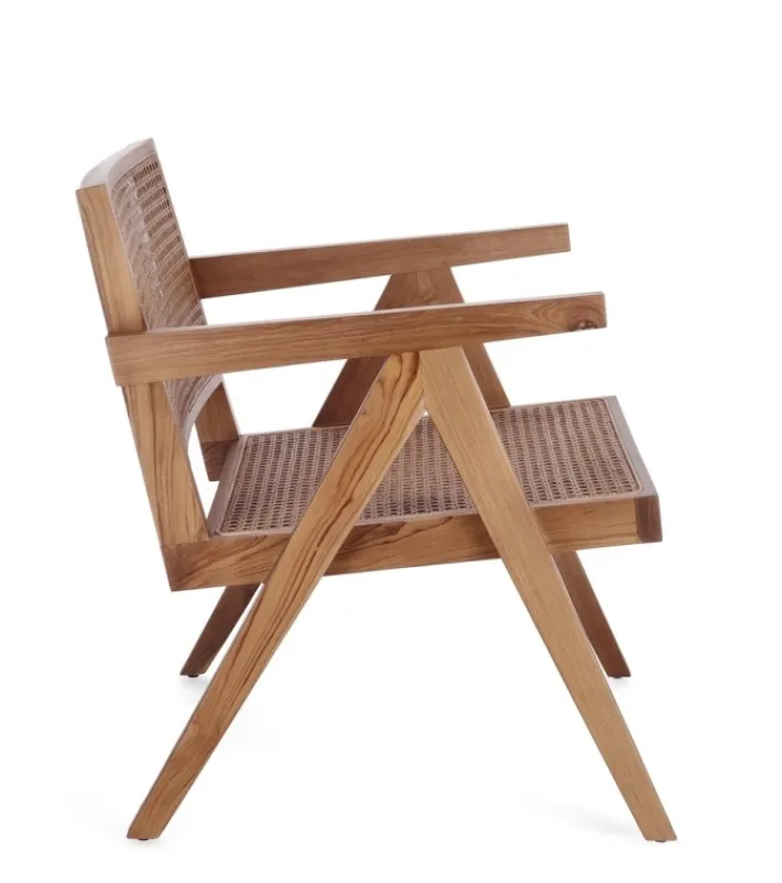 Bizzotto Poltrone E Chaise Longue>POLTRONA IN LEGNO NATURALE - GALIA