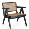 Bizzotto Poltrone E Chaise Longue>POLTRONA IN LEGNO NERO - GALIA