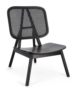 Bizzotto Poltrone E Chaise Longue>POLTRONA IN LEGNO NERO - YVES