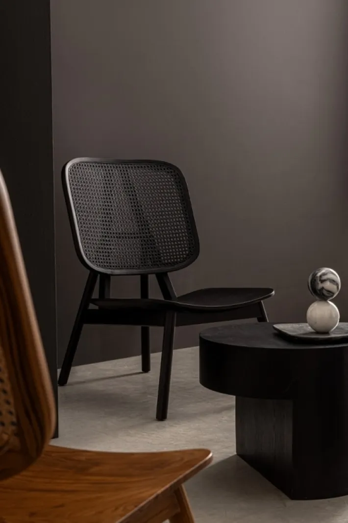 Bizzotto Poltrone E Chaise Longue>POLTRONA IN LEGNO NERO - YVES