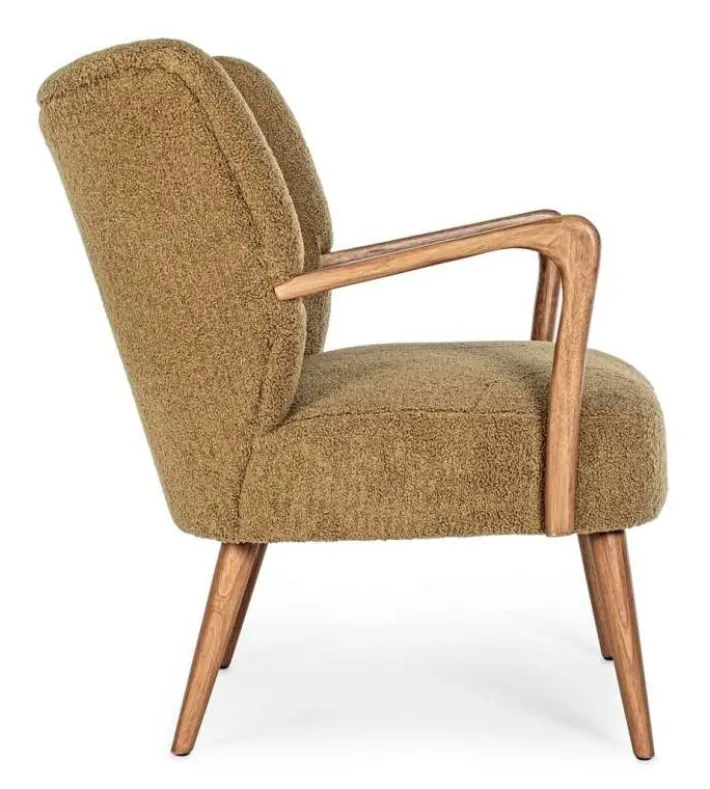 Bizzotto Poltrone E Chaise Longue>POLTRONA IN LEGNO PALM - MORITZ