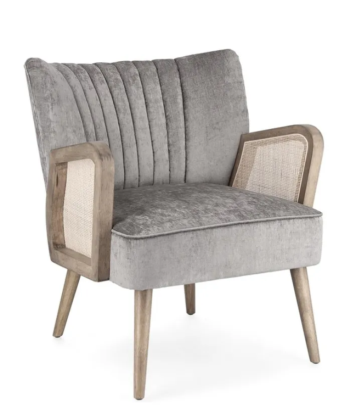 Bizzotto Poltrone E Chaise Longue>POLTRONA IN LEGNO SILVER - VIRNA