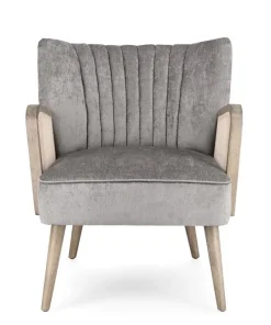 Bizzotto Poltrone E Chaise Longue>POLTRONA IN LEGNO SILVER - VIRNA