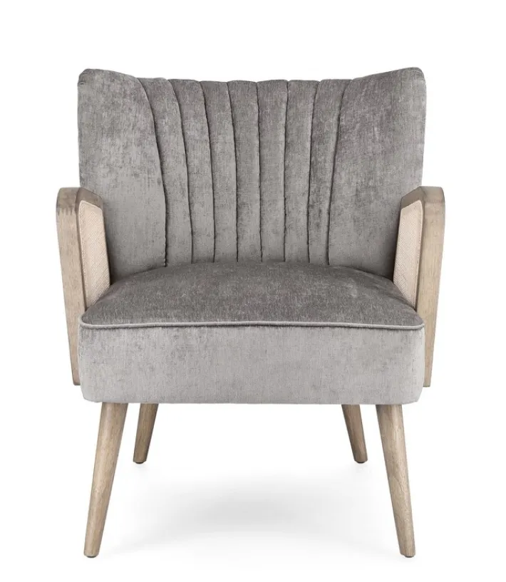Bizzotto Poltrone E Chaise Longue>POLTRONA IN LEGNO SILVER - VIRNA
