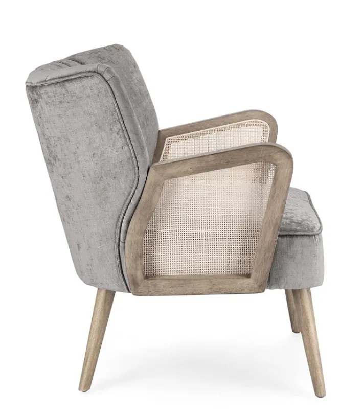 Bizzotto Poltrone E Chaise Longue>POLTRONA IN LEGNO SILVER - VIRNA