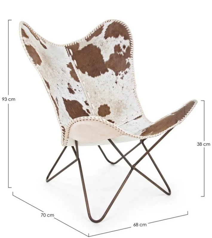 Bizzotto Poltrone E Chaise Longue>POLTRONA IN PELLE - BUFFALO
