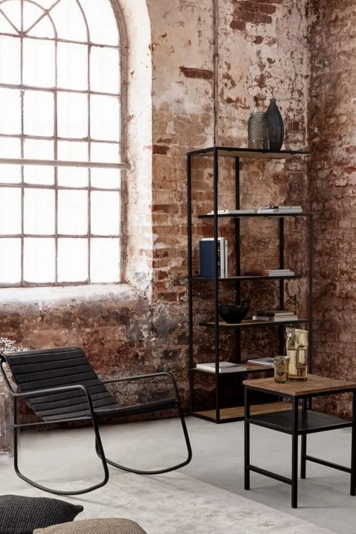 Bizzotto Poltrone E Chaise Longue>POLTRONA IN PELLE NERA - KARISMA