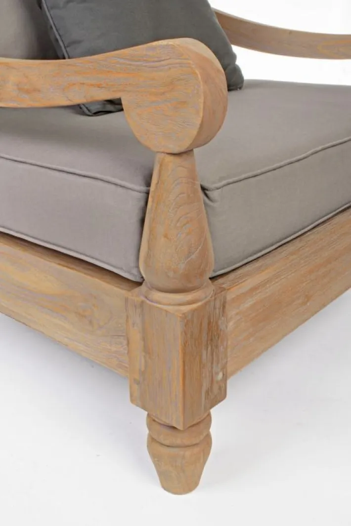 Bizzotto Poltrone>POLTRONA IN TEAK SFODERABILE - BALI FSC