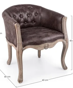 Bizzotto Poltrone E Chaise Longue>POLTRONA IN TESSUTO - DIVA