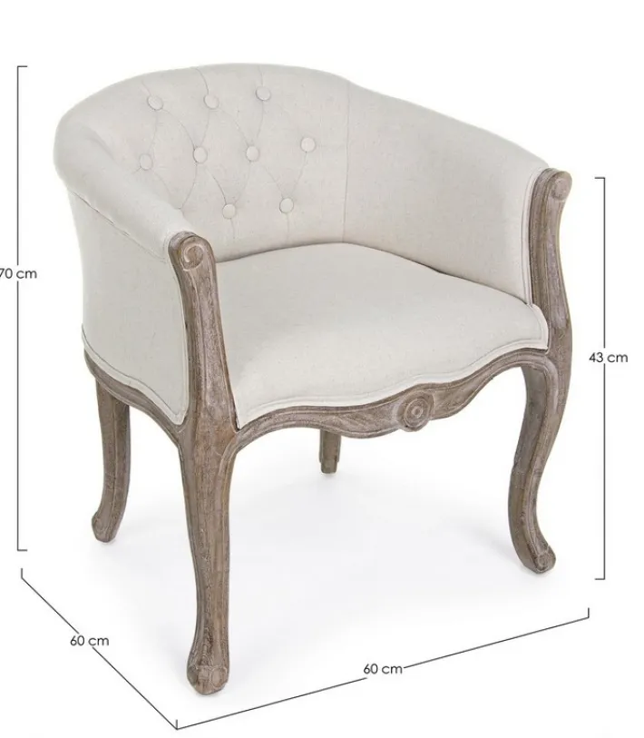 Bizzotto Poltrone E Chaise Longue>POLTRONA IN TESSUTO - DIVA