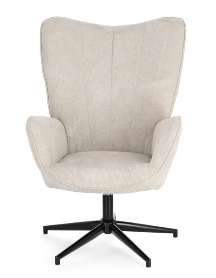 Bizzotto Poltrone E Chaise Longue>POLTRONA IN TESSUTO BEIGE - INAS