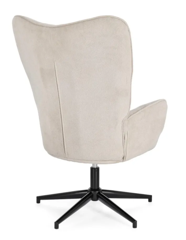 Bizzotto Poltrone E Chaise Longue>POLTRONA IN TESSUTO BEIGE - INAS