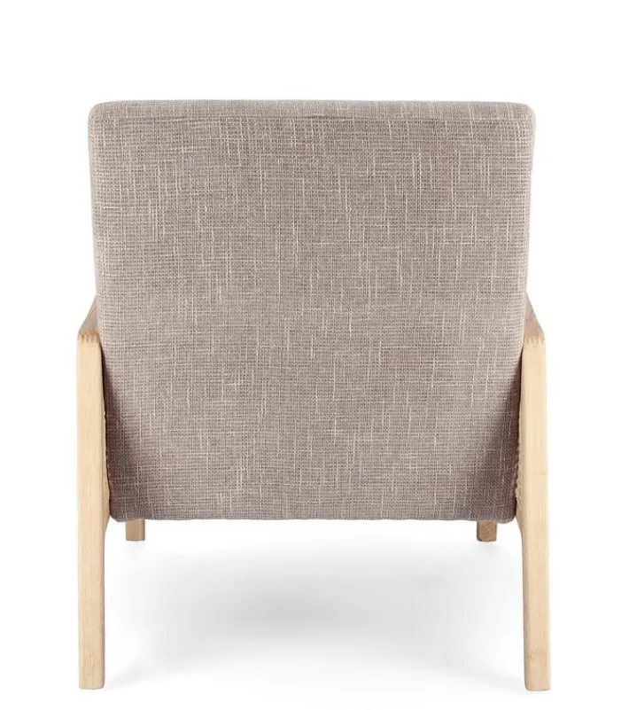 Bizzotto Poltrone E Chaise Longue>POLTRONA IN TESSUTO BIANCO GRIGIO - DEANNA