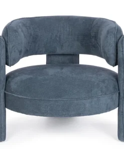 Bizzotto Poltrone E Chaise Longue>POLTRONA IN TESSUTO BLU - AISHA