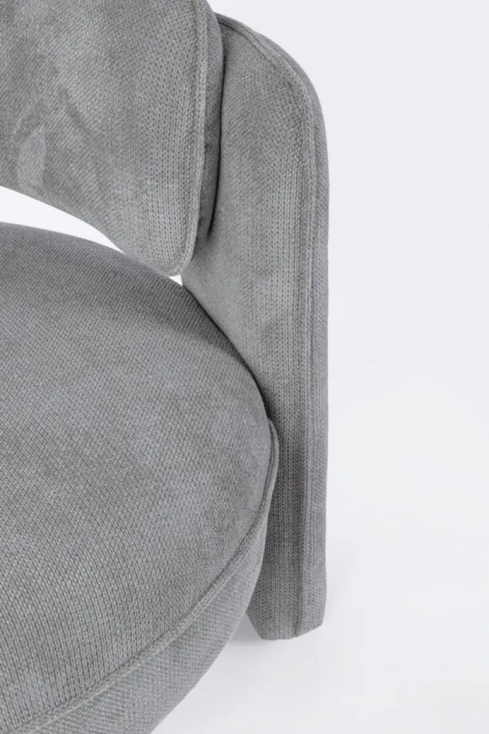 Bizzotto Poltrone E Chaise Longue>POLTRONA IN TESSUTO GRIGIO - AISHA
