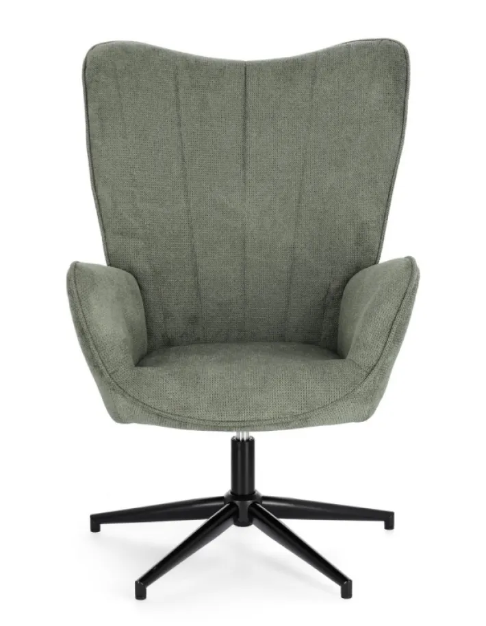 Bizzotto Poltrone E Chaise Longue>POLTRONA IN TESSUTO VERDE - INAS