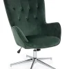 Bizzotto Poltrone E Chaise Longue>POLTRONA IN VELLUTO VERDE - FARIDA