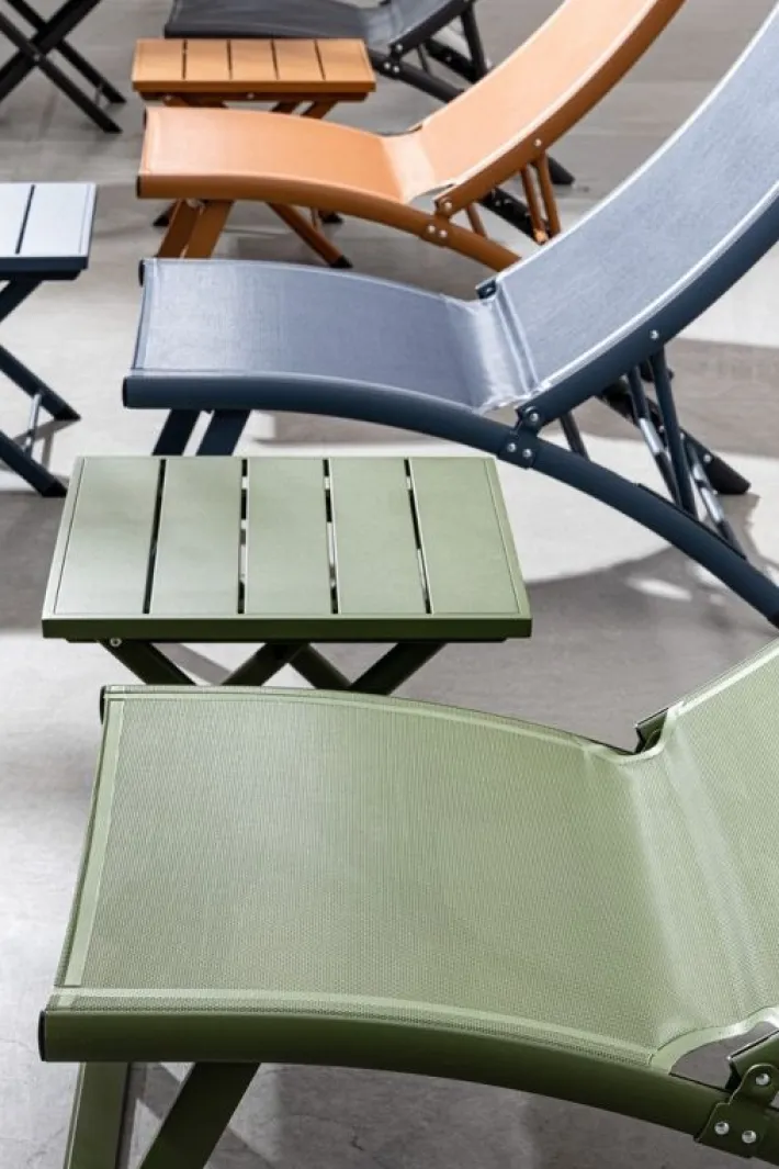 Bizzotto Lettini, Sdraio E Chaise Longue>POLTRONA LOUNGE RECLINABILE NAVY - TAYLOR