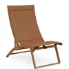 Bizzotto Lettini, Sdraio E Chaise Longue>POLTRONA LOUNGE RECLINABILE PECAN - TAYLOR