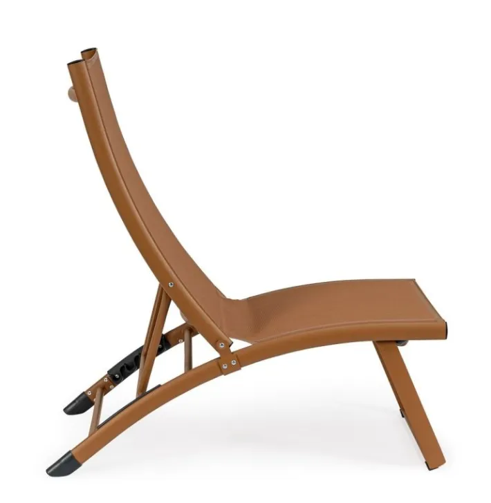 Bizzotto Lettini, Sdraio E Chaise Longue>POLTRONA LOUNGE RECLINABILE PECAN - TAYLOR