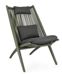 Bizzotto Poltrone>POLTRONA LOUNGE VERDE - ALOHA