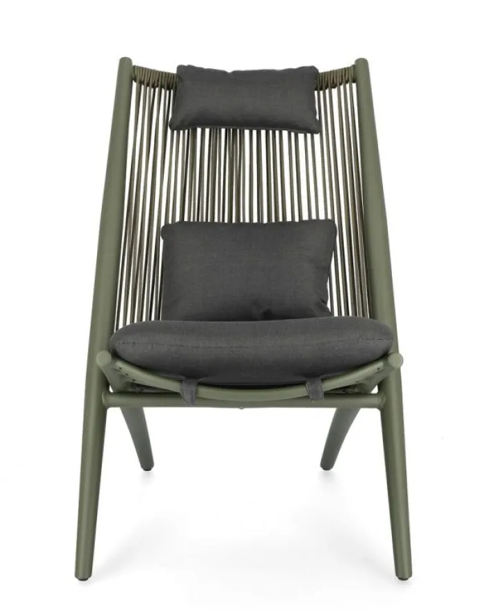 Bizzotto Poltrone>POLTRONA LOUNGE VERDE - ALOHA