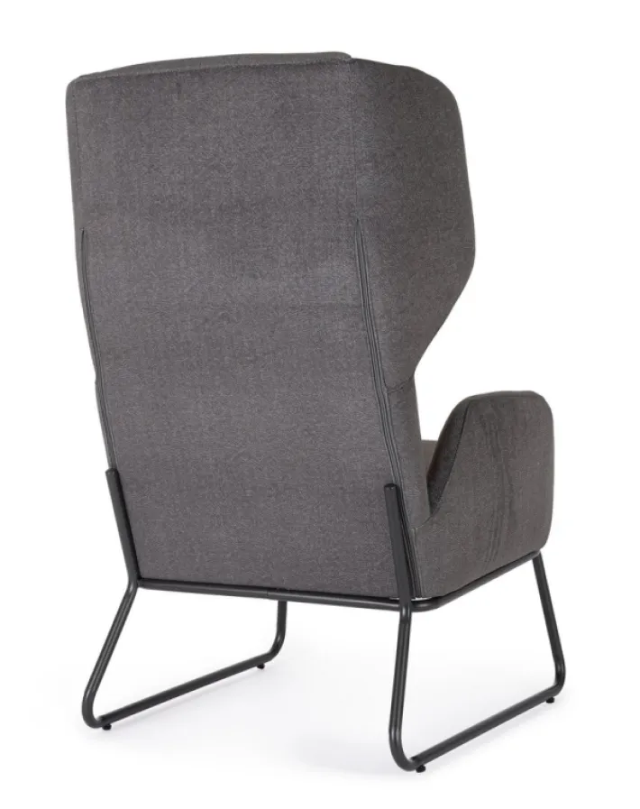 Bizzotto Poltrone E Chaise Longue>POLTRONA OPHELIA GRIGIO SCURO
