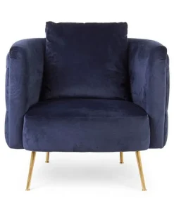 Bizzotto Poltrone E Chaise Longue>POLTRONA SFODERABILE BLU - TENBURY