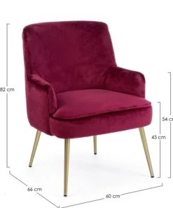 Bizzotto Poltrone E Chaise Longue>POLTRONA WINE - CLELIA