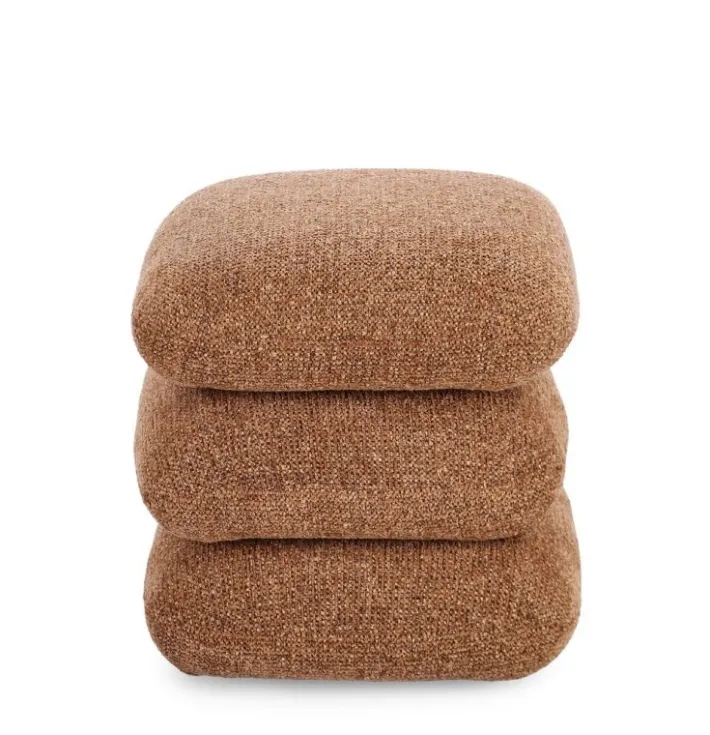 Bizzotto Pouf>POUF ANTARA TERRACOTTA