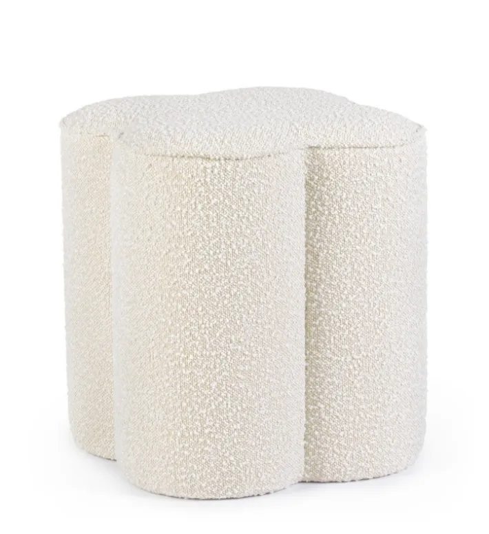 Bizzotto Pouf>POUF EFFETTO BOUCLE' NATURALE - COINTA