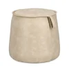 Bizzotto Pouf>POUF RUDINA AVORIO