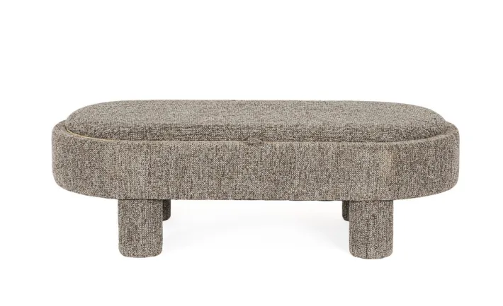 Bizzotto Pouf>POUF TANYA C-VASS OVALE GRIGIO