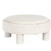 Bizzotto Pouf>POUF TANYA C-VASS TONDO BIANCO
