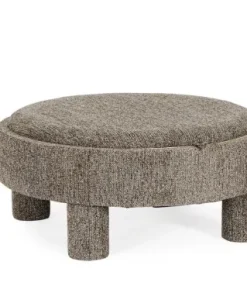 Bizzotto Pouf>POUF TANYA C-VASS TONDO GRIGIO