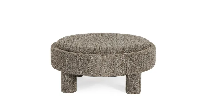 Bizzotto Pouf>POUF TANYA C-VASS TONDO GRIGIO